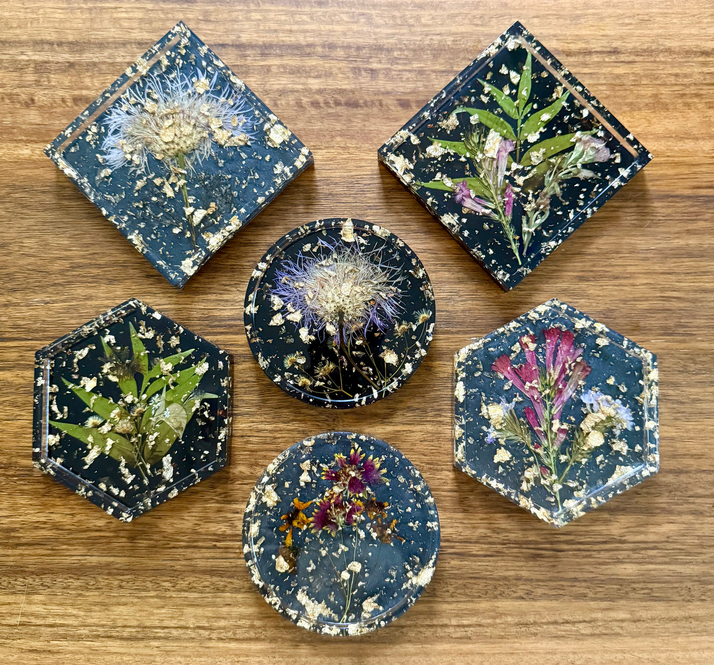 Texas Wildflower Coasters